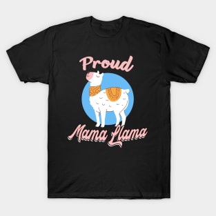 Mama llama gift T-Shirt